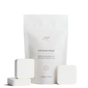 Sajé Natural Shower Steamer trio - full steam ahead new unopened
